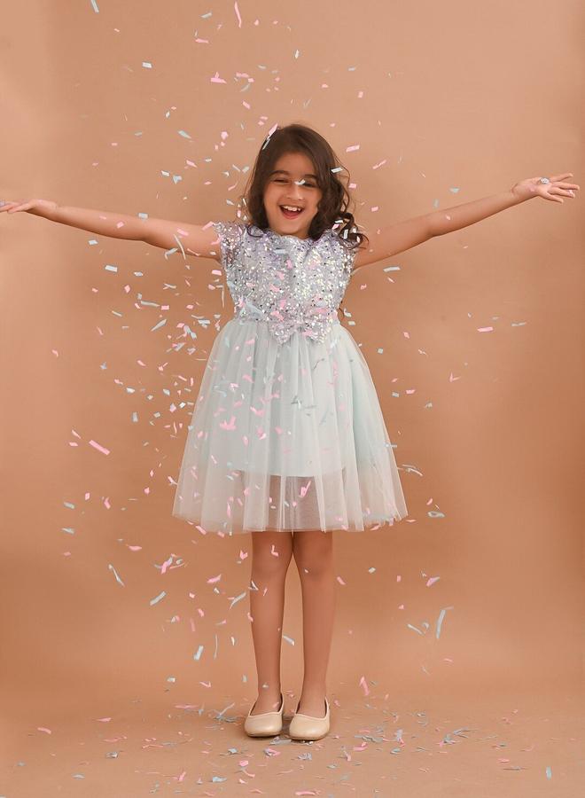 LILPICKS Sequin Tulle Dress - Image 1