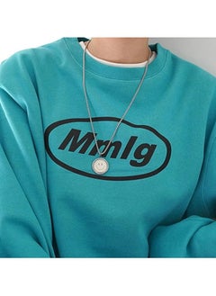 MARIO DRAFTS Unisex Smile Emotion Stainless Steel Neck Chain , Silver  - Image 3
