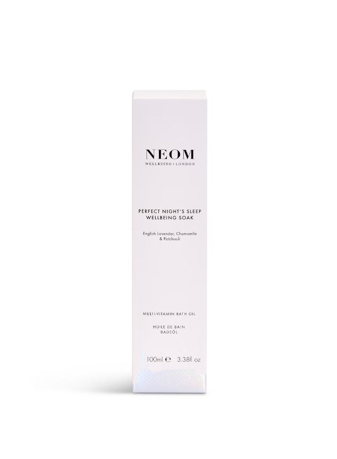 NEOM NEOM Perfect Night’s Sleep Wellbeing Soak Multi-Vitamin Bath Oil 100ml  - Image 2