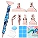 Heyseri Diamond Painting Pens Classic Wax Stylus Diamond Art Pen Gem Painting Tools Accessories Gem Art Pen with Metal Tips for 5D Craft Nail - Image 2