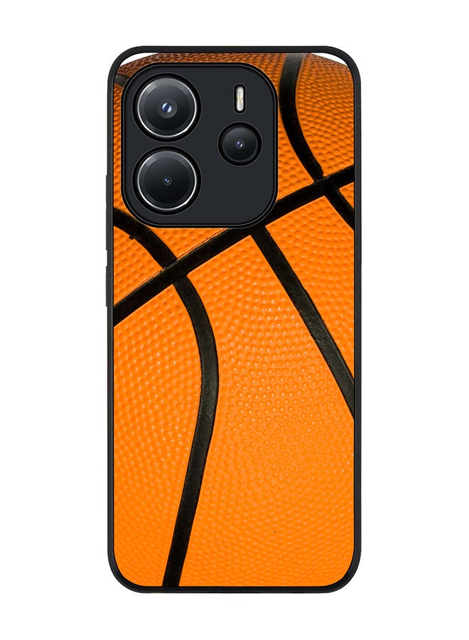 Stylizedd For Xiaomi Redmi Note 14 4G 4G Case,Slim fit Camera Protection, Shockproof Thin Phone cover  - Basketball - Image 1
