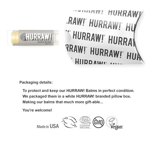 Hurraw! Licorice Lip Balm: Organic, Certified Vegan, Cruelty and Gluten Free. Non-GMO, 100% Natural Ingredients. Bee, Shea, Soy and Palm Free. Made in USA - Image 2