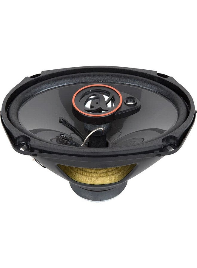 Alphasonik AS29 6x9 500 Watts Max Power 3-Way Full Range 4 Ohm Car Audio Coaxial Speakers - Image 5