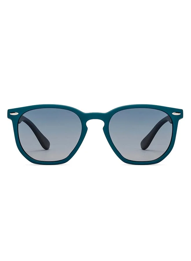 هوبر Hooper By Lenskart Space Explorers Collection Full Rim Hexagonal Latest And Stylish Kids Sunglasses Polarized And 100% UV Protected For Boys & Girls (Age 8-12 yrs) HP S16592L