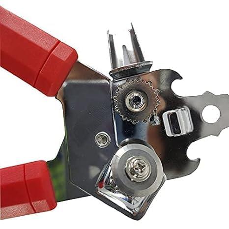 TAMADAA Multipurpose Manual Can Opener and Bottle Opener Tin Cutter with Smooth Edge Comfortable Anti Slip Hand Grip TinBottleCan Opener Pack of 1 - Image 5