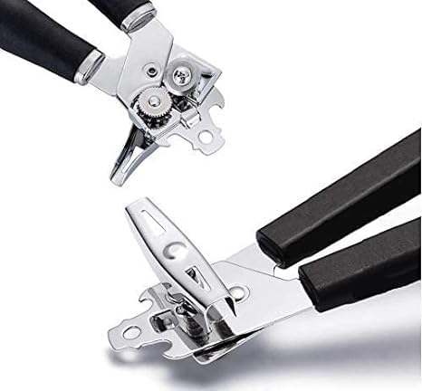 TAMADAA Multipurpose Manual Can Opener and Bottle Opener Tin Cutter with Smooth Edge Comfortable Anti Slip Hand Grip TinBottleCan Opener Pack of 1 - Image 3