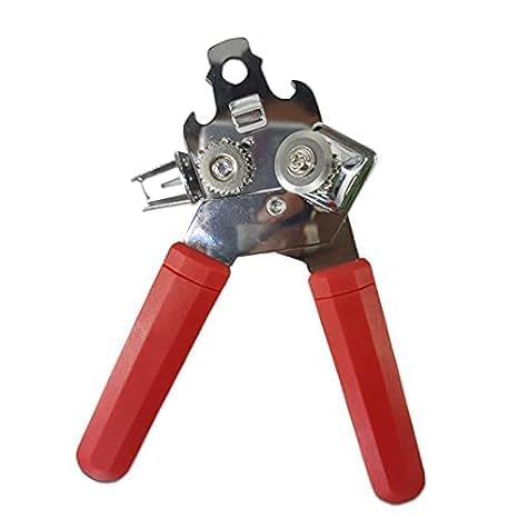 TAMADAA Multipurpose Manual Can Opener and Bottle Opener Tin Cutter with Smooth Edge Comfortable Anti Slip Hand Grip TinBottleCan Opener Pack of 1 - Image 4