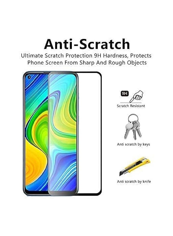 PROMASS Redmi Note 9 Screen Protector Glass Full Glue Tempered Glass Screen Guard Anti Explosion 2.5D - Image 3