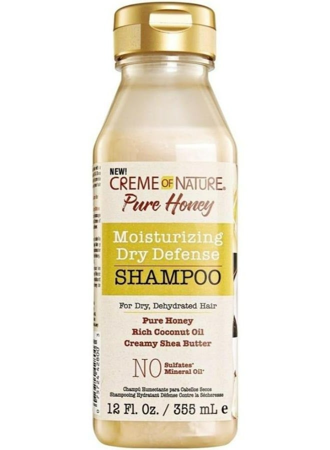 Creme of Nature Honey Moisture Dry Defense Shampoo 355 ML - Image 3