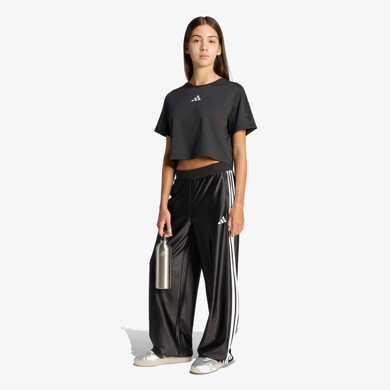Adidas SEASONALS WIDE LEG Tracksuit Bottoms - Image 4