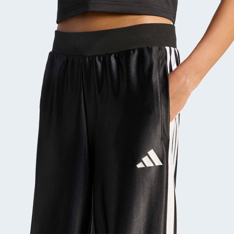 Adidas SEASONALS WIDE LEG Tracksuit Bottoms - Image 5