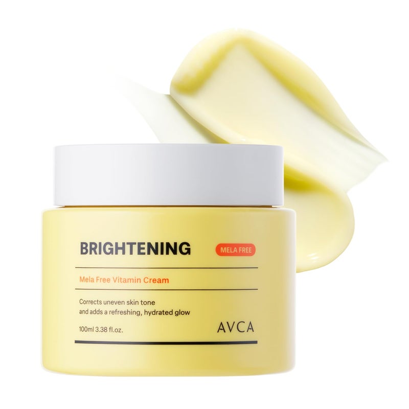 AVCA Vitamin + Niacinamide Radiance Cream 100ml(3.38 fl. oz) - Even Tone & Glow Moisturizer, Daily Hydration K-Beauty Moisture Care - Image 1