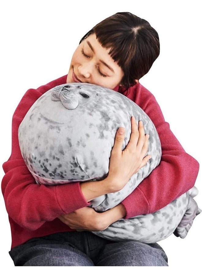 MerryXD Chubby Blob Seal Pillow,Stuffed Cotton Plush Animal Toy Cute Ocean Large(23.6 In)…  - Image 4