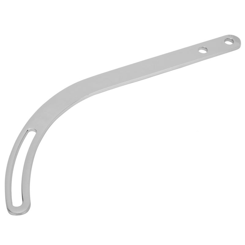 Alternator Bracket Iron Silver for Small Block Chevrolet Engines - Short Water Pump Mounting Bracket for High-Temperature Engine Performance - Wear-Resistant Car Part - Image 1