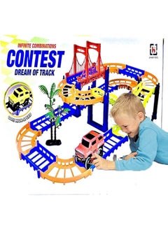 Generic Car track toy kids infinite combinations contest dream of track 