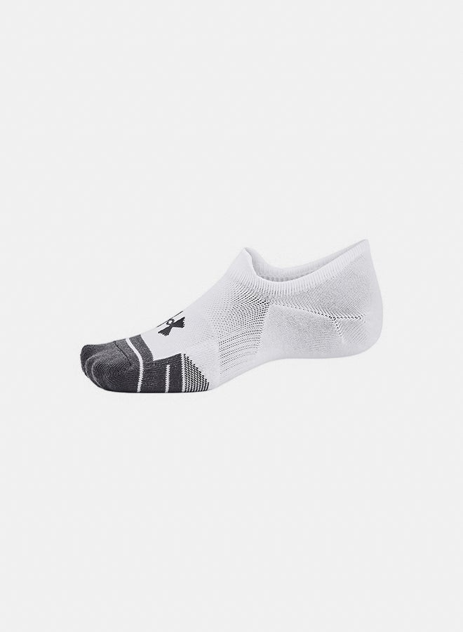 UNDER ARMOUR Unisex UA Performance Tech 3-Pack Ultra Low Tab Socks  - Image 3