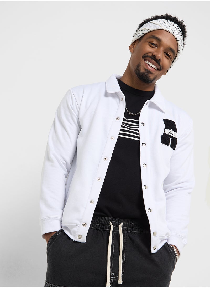Seventy Five Mens Varsity Jacket  - Image 1