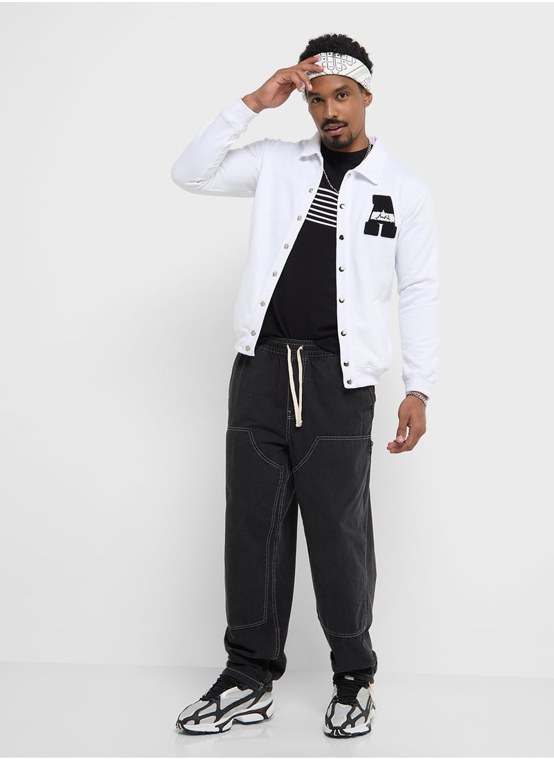 Seventy Five Mens Varsity Jacket  - Image 4