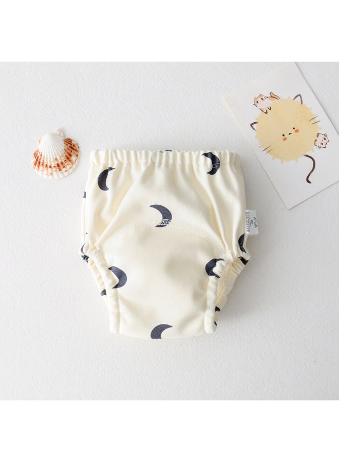 New Baby Training Pants Children's Gauze Learning Pants Pure Cotton Waterproof Diaper Baby Toilet Practice Pants Ring Diaper