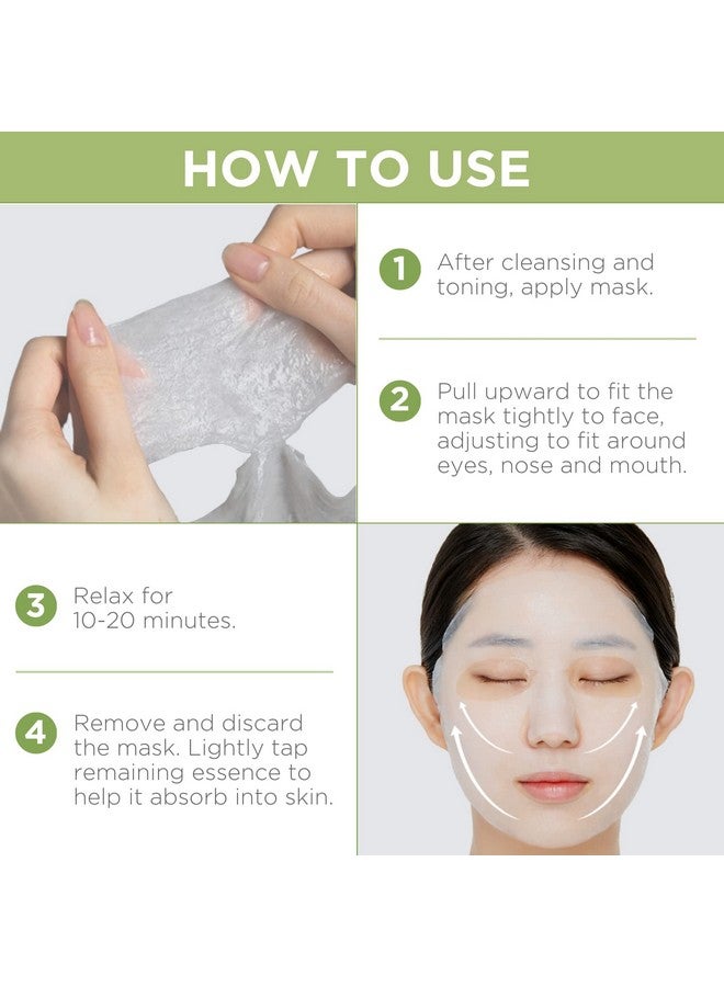 ميدي هيل قناع ورقي رسمي [القناع الكوري رقم 1] قناع شجرة الشاي الأساسي للتحكم في العيوب (10 قطع (تجديد)) - Image 5