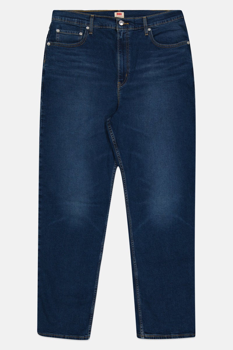 Levi's جينز نسائي مستقيم الساق، أزرق داكن - Image 3