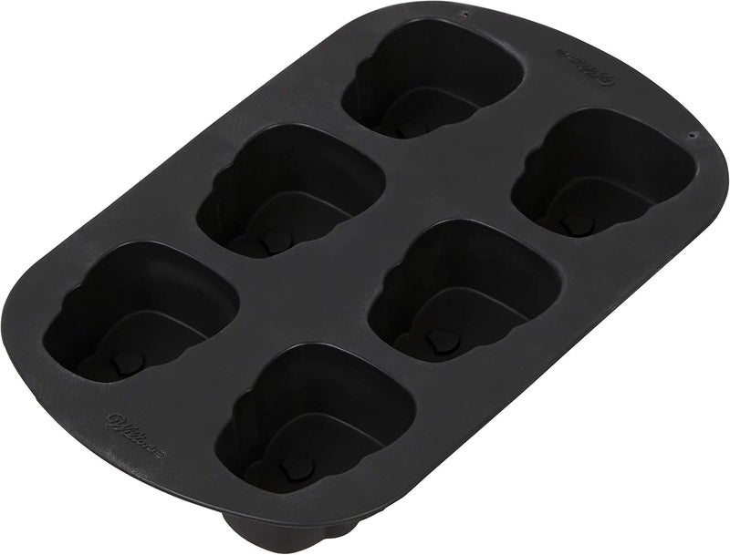 Wilton قالب سيليكون غير لاصق على شكل جمجمة من ويلتون للهالوين 6 تجاويف - Image 4