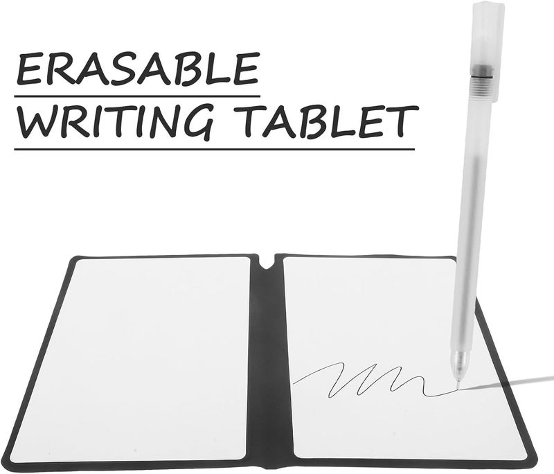 Uonlytech Portable Small Writable Whiteboard Notebook Made of Pu Material with Sleek Modern Design, Helps Organization and Planning Daily Tasks, for Office and School Use - Image 3