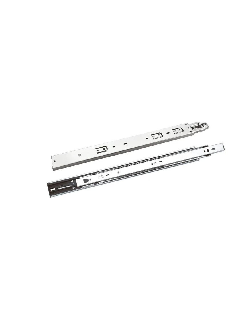 milano Milano HD Ball Bearing Drawer Slide Railing 16" Zink Plated