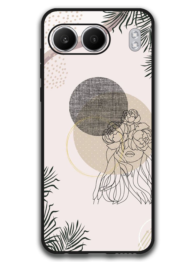 Theodor Protective Case Anti Scratch Shock Proof Bumper Cover For OnePlus Nord 4 Minimalist woman  - Image 1