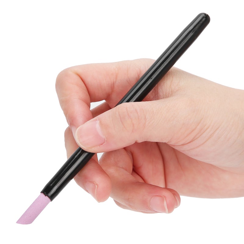 5pcs Nail Art Quartz Stone Polishing Pen Exfoliating Cuticle Pusher Manicure Grinding Rod - Image 5