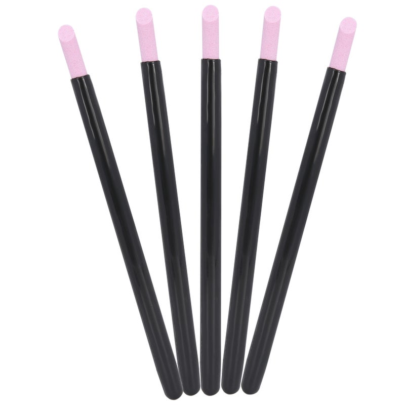 5pcs Nail Art Quartz Stone Polishing Pen Exfoliating Cuticle Pusher Manicure Grinding Rod - Image 3