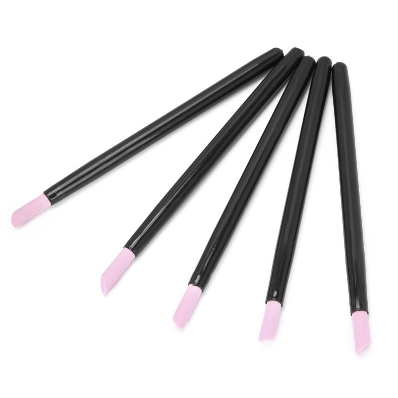 5pcs Nail Art Quartz Stone Polishing Pen Exfoliating Cuticle Pusher Manicure Grinding Rod - Image 2