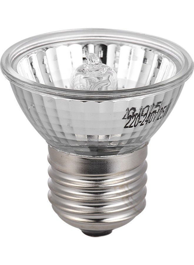 NIBEMINENT Halogen Heat Lamp Silver/Clear - Image 1