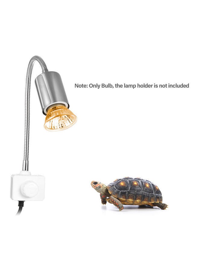 NIBEMINENT Halogen Heat Lamp Silver/Clear - Image 5