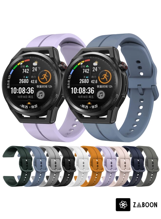 Zaboon سوار ساعة هواوي GT رنر 22 مم من السيليكون - Image 3