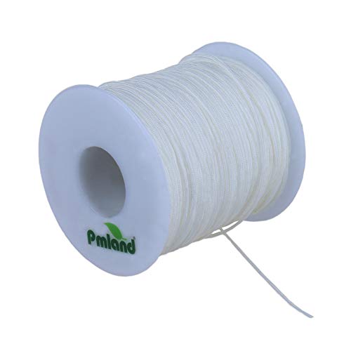 PMLAND 1 X Roll of 100 Yards Lift Shade Cord 1.2 mm - White - Image 1