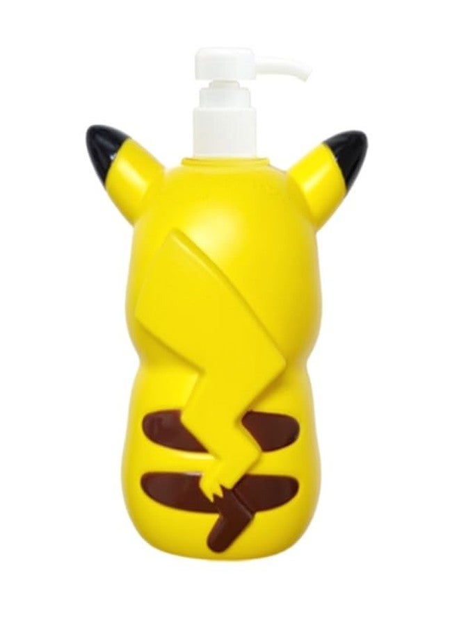 Pikachu Cute 3D Plastic Soap Dispenser, 500ml (Yellow) - Image 2