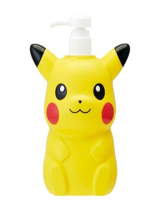 Pikachu Cute 3D Plastic Soap Dispenser, 500ml (Yellow) - Image 1