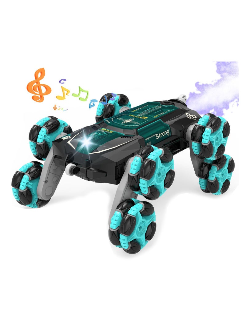 Excefore Stunt Car RC Gesture Sensor Best Toy, Racing Drift Double Sided Stunt Car, 2.4Ghz Remote Control Car, 360°Rotation Whirligig Off road Vehicle Gift for Kids Boys Birthday 8+ Year - Image 1