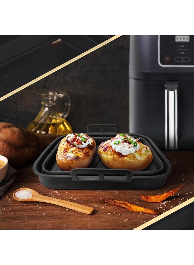 Premium Silicone Air Fry Liners for 9.5L & Tower Air Fryer Liners Made Specifically for the Reusable Air Fryer Liners Accessories - Image 5