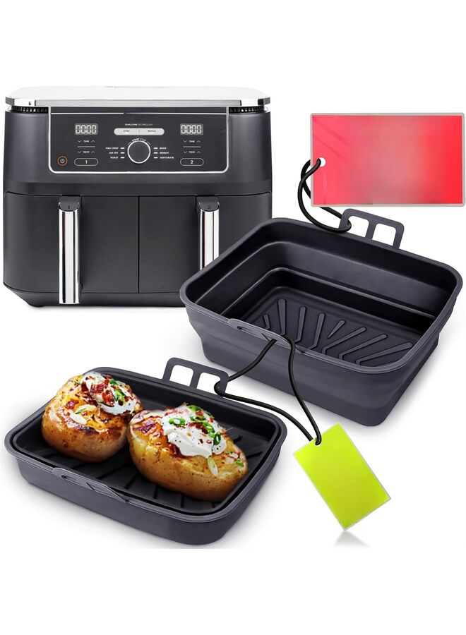 Premium Silicone Air Fry Liners for 9.5L & Tower Air Fryer Liners Made Specifically for the Reusable Air Fryer Liners Accessories - Image 1