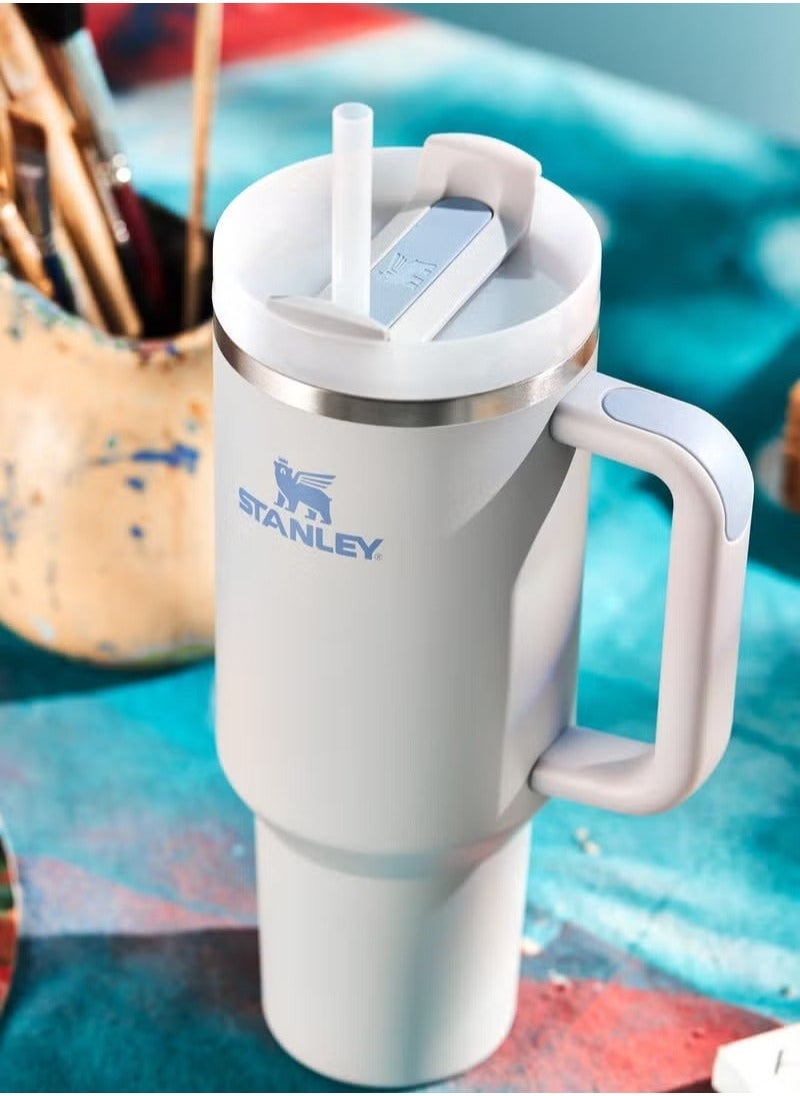 Stanley Quencher Stainless Steel Vacuum Insulated Tumbler with Lid and Straw for Water, Iced Tea or Coffee, Smoothie and More, 40 oz - Image 4