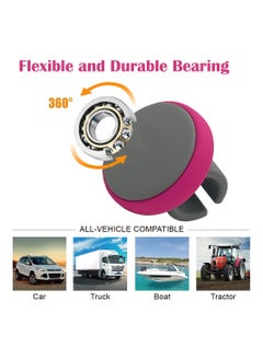 Excefore Steering Wheel Knob, Women Car Suicide Knob Spinner Wheel, Metal Bearing 360° Rotation, Universal Vehicle Steering Wheel Spinner for Car Trucks Forklift Boat, No Tools Required  - Image 4