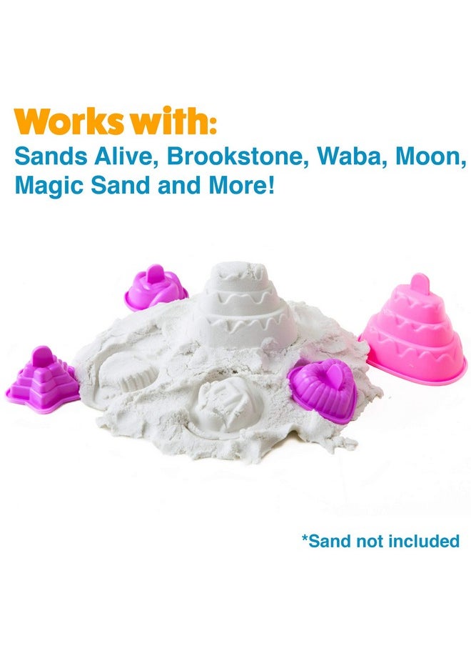 USA Toyz - Sand Molds Beach Toys For Kids - 23Pk Sand Castle Building Kit Sandbox Toys For Toddlers, Compatible With Molding Clay Or Play Sand, Beach Sand Water Toys Indoor Outdoor Sensory Toys For Kids - Image 1