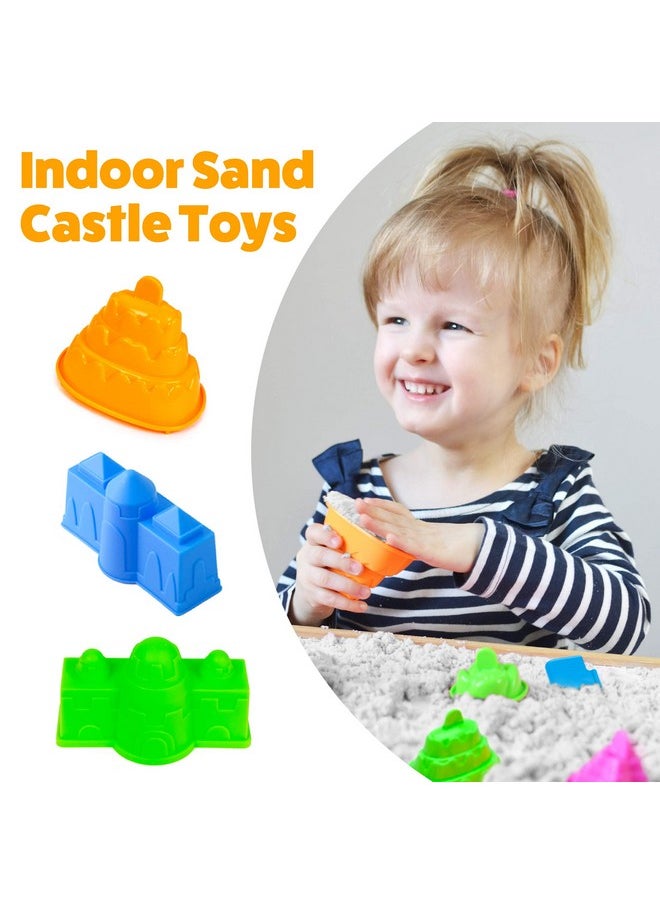 USA Toyz - Sand Molds Beach Toys For Kids - 23Pk Sand Castle Building Kit Sandbox Toys For Toddlers, Compatible With Molding Clay Or Play Sand, Beach Sand Water Toys Indoor Outdoor Sensory Toys For Kids - Image 1