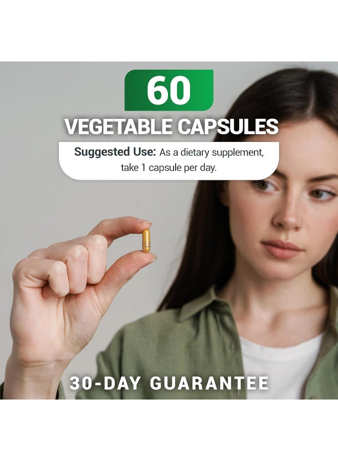 Dr. Berg Nutritional Natural Vitamin B12 1000 mcg with B Complex Blend - Methylcobalamin B12 for Energy, Nerve Health, and Cognitive Function* - Methylated B12 with Folate - 60 Capsules (2-Month Supply) - Image 4