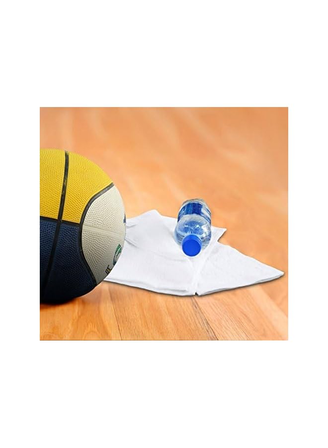 The Bros 24 Pack Cotton Towels Washcloths, 12 x 12inch, Ultra Soft, Gentle and Durable Face Towels, Luxurious Hotel Quality, Ultimate Comfort, Perfect for Home, Gym, Spa and Beyond, White - Image 5