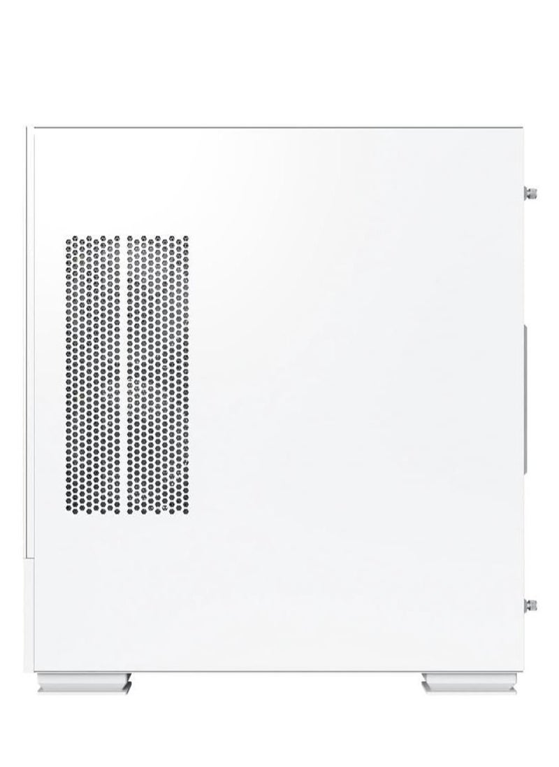 MONTECH Sky Two aRGB ATX Mid Tower Computer Cases, Up to 360mm Radiator Support, 4x Preinstalled PWM Fans, Side & Bottom Dust Filter, Built-In Cable Management, White | SKY TWO WH  - Image 3