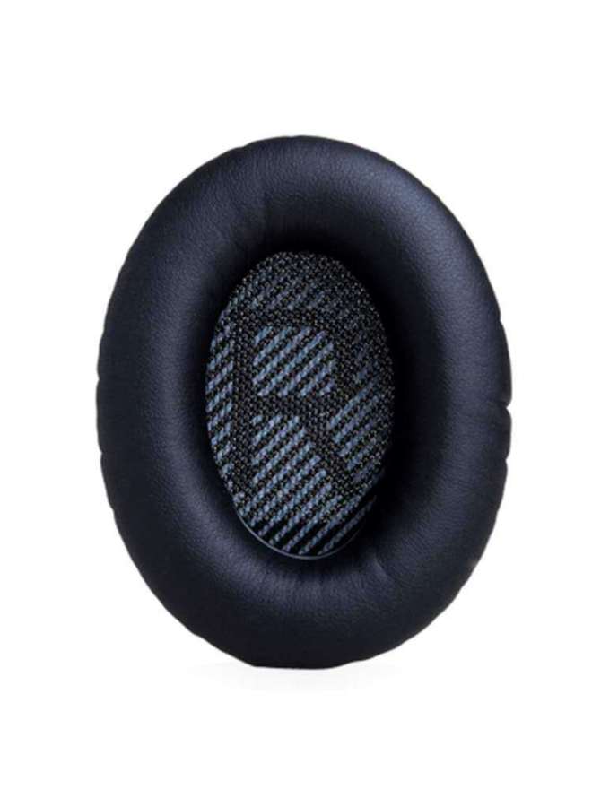 Doctor Qc35 Qc15 Qc25 Headset Ear Cushion Pullover Style Earphone Cover Ae2/i Sponge Leather Cover Real Protein Leather-Color:Black With LR Blue Pad A Shoot 2 For A Pair Of Belt Packaging - Image 5