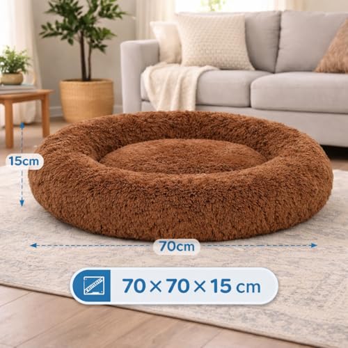 ZEXSAZONE Summer Round Donut Comfortable Durable Both Sides usable and Washable Pet Bed | Dog Bed | Puppy Bed | Cat Bed | Mat Cat | Medium Dog Bed for Cats Puppies Labrador German Shepherd Bulldogs - Image 3